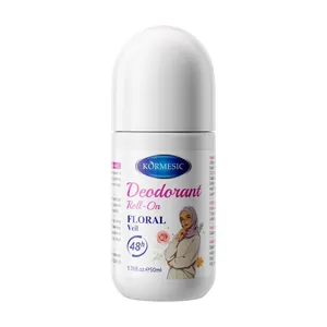 Deodorante roll-on floreale KORMESIC protezione fresca a lunga durata 48h 50ml