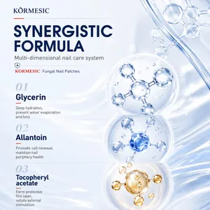 Cerotti per unghie KORMESIC formula sinergica con glicerina e allantoin cura
