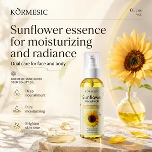 Siero olio di bellezza ai semi di girasole KORMESIC per viso e corpo idratante