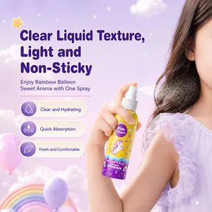 Acqua di colonia KORMESIC per bambini capelli e corpo dolce profumo palloncino arcobaleno