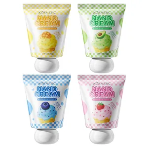 KORMESIC Frucht-Eis Handcreme-Set mit vier Duftvarianten in 30g Tuben erhältlich