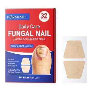 KORMESIC 32 pezzi Cerotti per la cura quotidiana dei funghi alle unghie, lenitivi e nutrienti