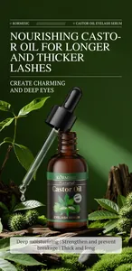 KORMESIC natürliches Rizinusöl-Wimpernserum für längere und dickere Wimpern Ansicht