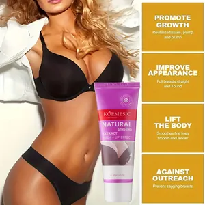 Detail of KORMESIC breast cream with ginseng extract for firming and lifting effects