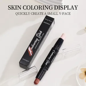 Detailed close-up view of KORMESIC double-ended contouring stick with packaging box