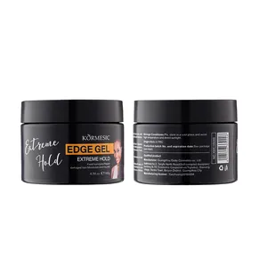 Gel fissante KORMESIC Extreme Hold Edge per il controllo del crespo e la riparazione