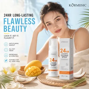 KORMESIC 24H Long Lasting Setting Spray Matte Finish Moisturizing Oil Control Makeup Fixer Mist For Women Professional Use