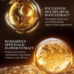 Kit soin barbe homme avec extraits de Polygonum et Rosmarinus naturels
