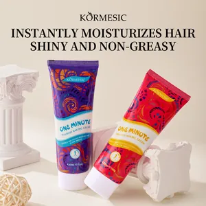 KORMESIC 1-Minute-Haarspülung-Set für Pflege und Geschmeidigkeit, 120g-Tuben.