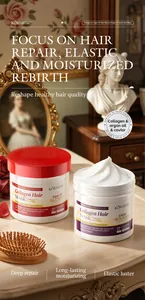 KORMESIC Collagen & Argan Oil Hair Mask detail showing rich cream texture and packaging