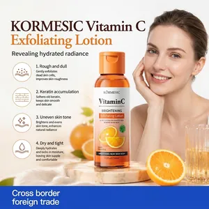 Kormesic Vitamin C Brightening Exfoliating Peel Off Lotion For Body Smoothing And Gentle Moisturizing Skincare Essential