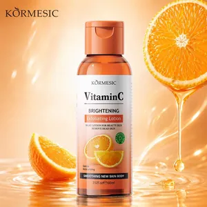 KORMESIC Vitamin C Brightening Exfoliating Lotion 100ml for smooth and glowing body skin