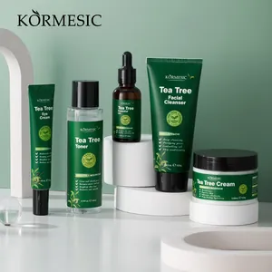 Επαγγελματικό σετ περιποίησης KORMESIC Tea Tree με καθαριστικό προσώπου και τόνερ