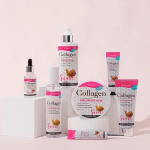Set skincare KORMESIC 7 pezzi al collagene di lumaca e acido ialuronico idratante