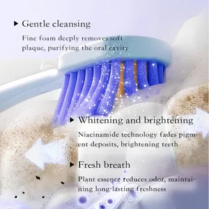 Pasta dental avanzada con niacinamida para blanqueamiento y limpieza suave