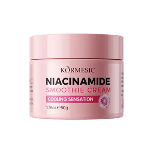 KORMESIC Niacinamide Smoothing Cream 50g for face moisturizing with a cooling sensation