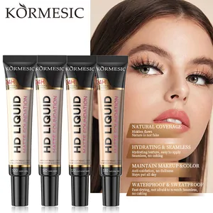 KORMESIC HD Liquid Matte Foundation set for full coverage and natural makeup finish