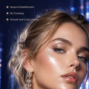 Bâton enlumineur professionnel aux paillettes scintillantes pour un éclat durable
