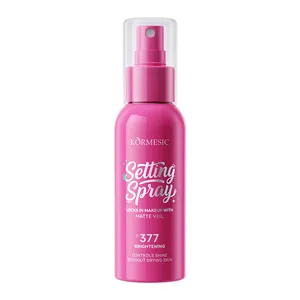 Spray fixateur mat KORMESIC 377 pour un maquillage durable avec contrôle de la brillance