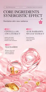 Liste détaillée des ingrédients de la crème éclaircissante avec niacinamide et aloès