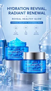 Detailansicht der Kormesic Hyaluronsäure Kapselcreme für strahlende Feuchtigkeit