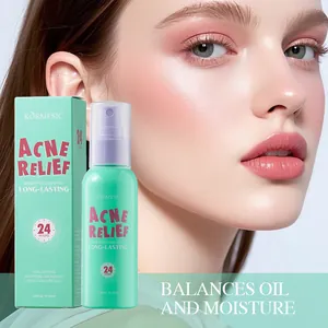 KORMESIC Acne Relief makeup setting spray with 24H long-lasting oil control and hydration