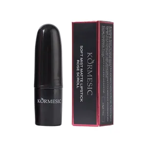 Rossetto opaco KORMESIC Rose Scroll con elegante astuccio a proiettile nero