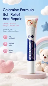 Crème apaisante à la calamine KORMESIC pour enfants pour le soulagement de bébé