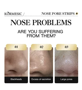 Detailed view of nose skin issues like blackheads and enlarged pores for mask use.