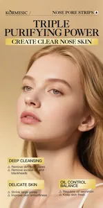Detail view of Kormesic nose pore strips for deep cleansing and clear skin texture