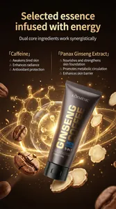 Kormesic Men's Ginseng Coffee Facial Cleanser with caffeine and energy-infused essence.