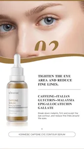 Detail view of KORMESIC Caffeine Eye Contour Serum for tightening and reducing fine lines.