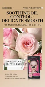 KORMESIC rose nourishing nose pore strips for oil control and restoring smooth skin