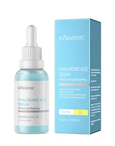 KORMESIC hyaluronic acid moisturizing and repairing serum bottle with blue packaging box