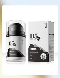Men's B5 VC refreshing tone-up cream 50g, oil-control and lightweight formula for men