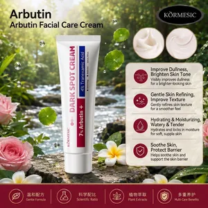 Crema per Macchie Scure con Arbutina e Acido Tranexamico per Sbiancamento Viso Illuminante Idratante Trattamento Nutriente Viso