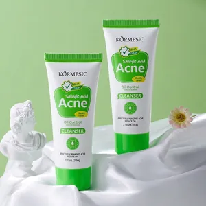 KORMESIC Salicylic Acid Acne Facial Cleanser for effective oil control and acne removal