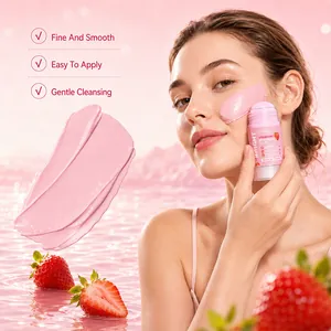 Stick maschera fango illuminante alla fragola KORMESIC per una pelle liscia e purificata