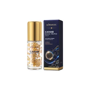 Kormesic Caviar Black Truffle Serum 40ml in a gold cap bottle for anti-aging skin care