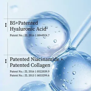 Men's B5 face cream and cleanser with hyaluronic acid and niacinamide