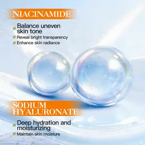 Lotion essence visage au niacinamide et hyaluronate de sodium pour hydratation