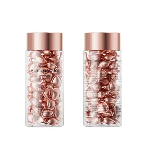 KORMESIC Facial Capsule Serum with 90 rose gold skin brightening essential oil capsules