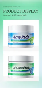 KORMESIC Salicylic Acid facial cleansing pads for acne treatment and oil control