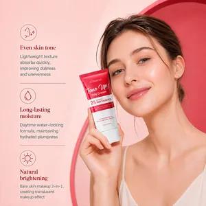 Kormesic 2% Niacinamid Tone Up Tagescreme für natürliche Hautaufhellung und Feuchtigkeit