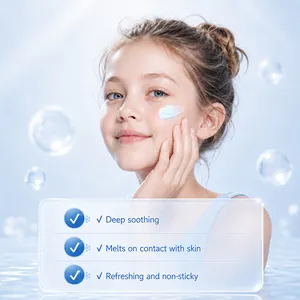 Crème visage douce KORMESIC pour enfants, apaisement profond et soin rafraîchissant