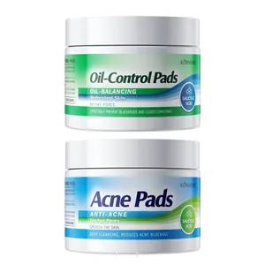 KORMESIC Salicylic Acid facial cleaning pads for oil control and deep acne treatment