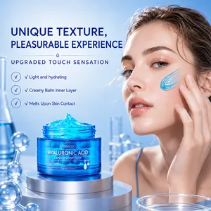 KORMESIC Crema viso idratante all'acido ialuronico in capsule per nutrire la pelle