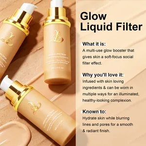 L Glow Liquid Filter 4-in-1 color changing foundation for a radiant skin finish 30g