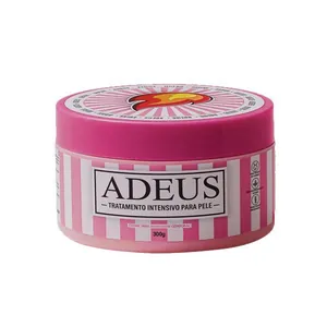 Detailed view of ADEUS intensive skin treatment massage cream in 300g pink jar