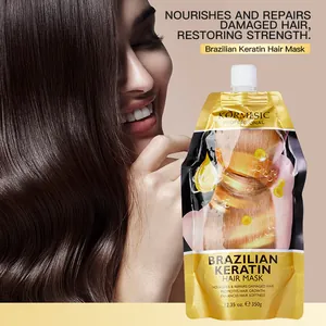 Kormesic Brazilian Keratin Hair Mask 350g for nourishing and repairing damaged hair